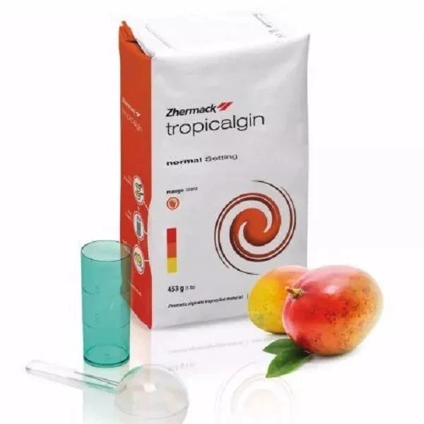 New Pack Zhermack Alginate Tropicalgin Normal Setting 453 g Pack
