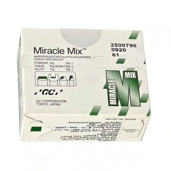 Dental GC Miracle Mix Silver Alloy GIC Restorative Cement Pack