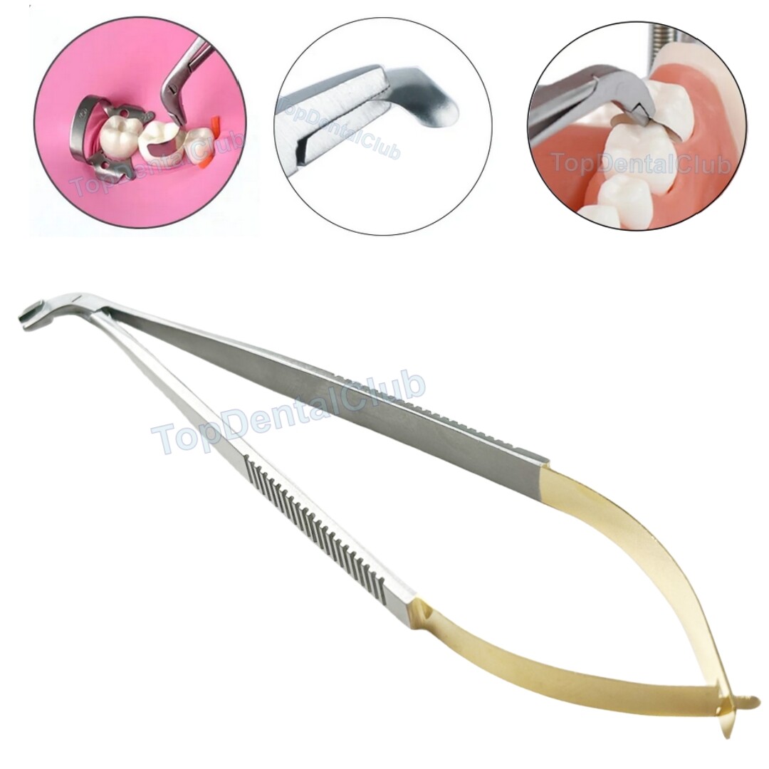 Dental Matrix Band Matrice Plier Tweezer Holder Clamp Placement Fits Garrison TC
