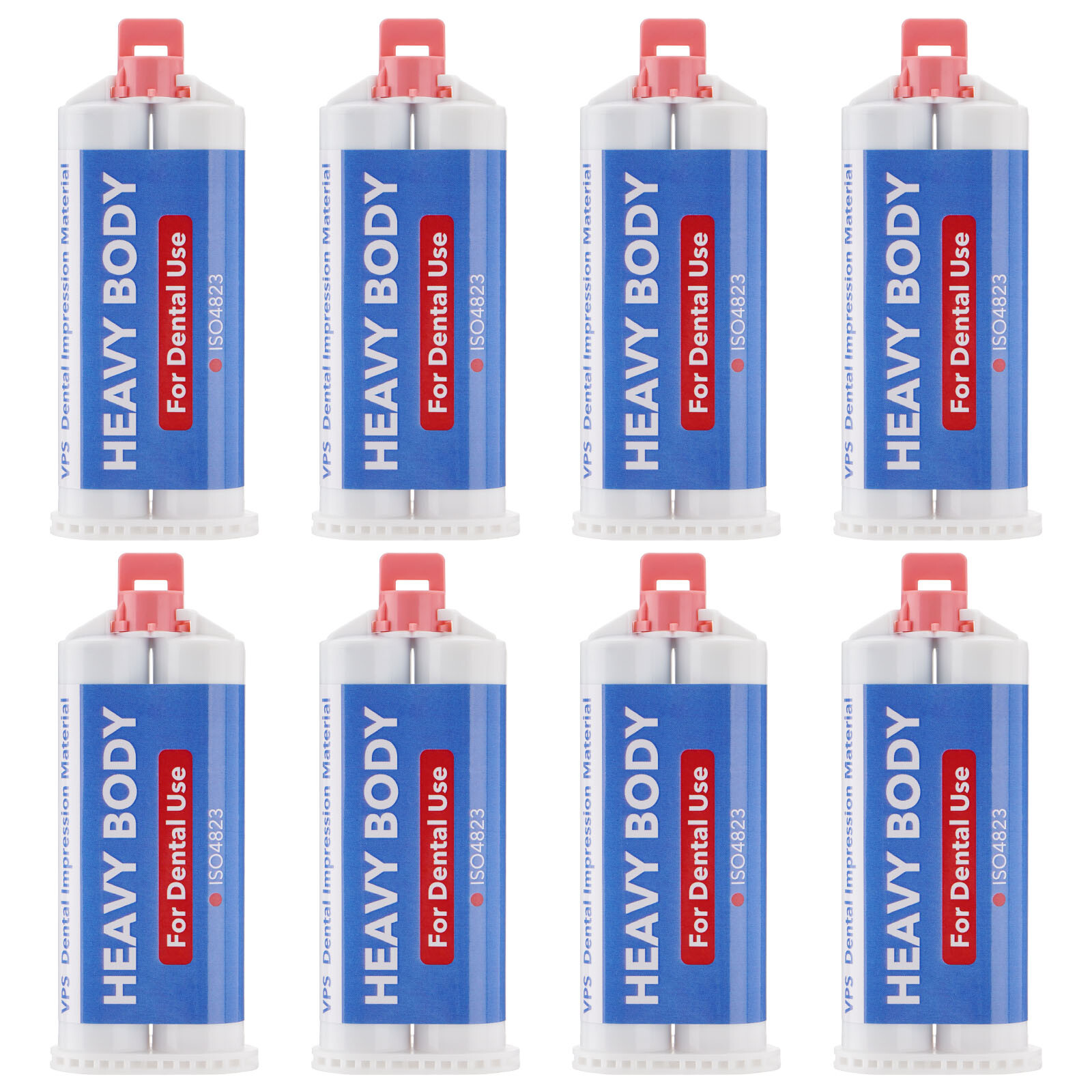24Pc Heavy Body Fast Rapid Set Dental Impression Material 50mL Cartridge VPS PVS