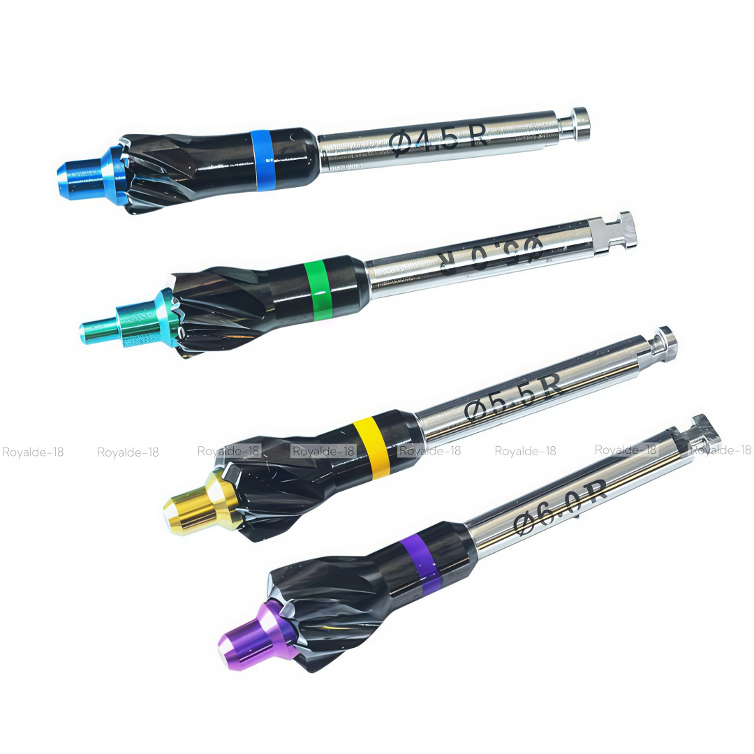 New Dental Profiler Grinding Bur Instrument Bur Peanut Drill ∅4.5 7pcs/kit