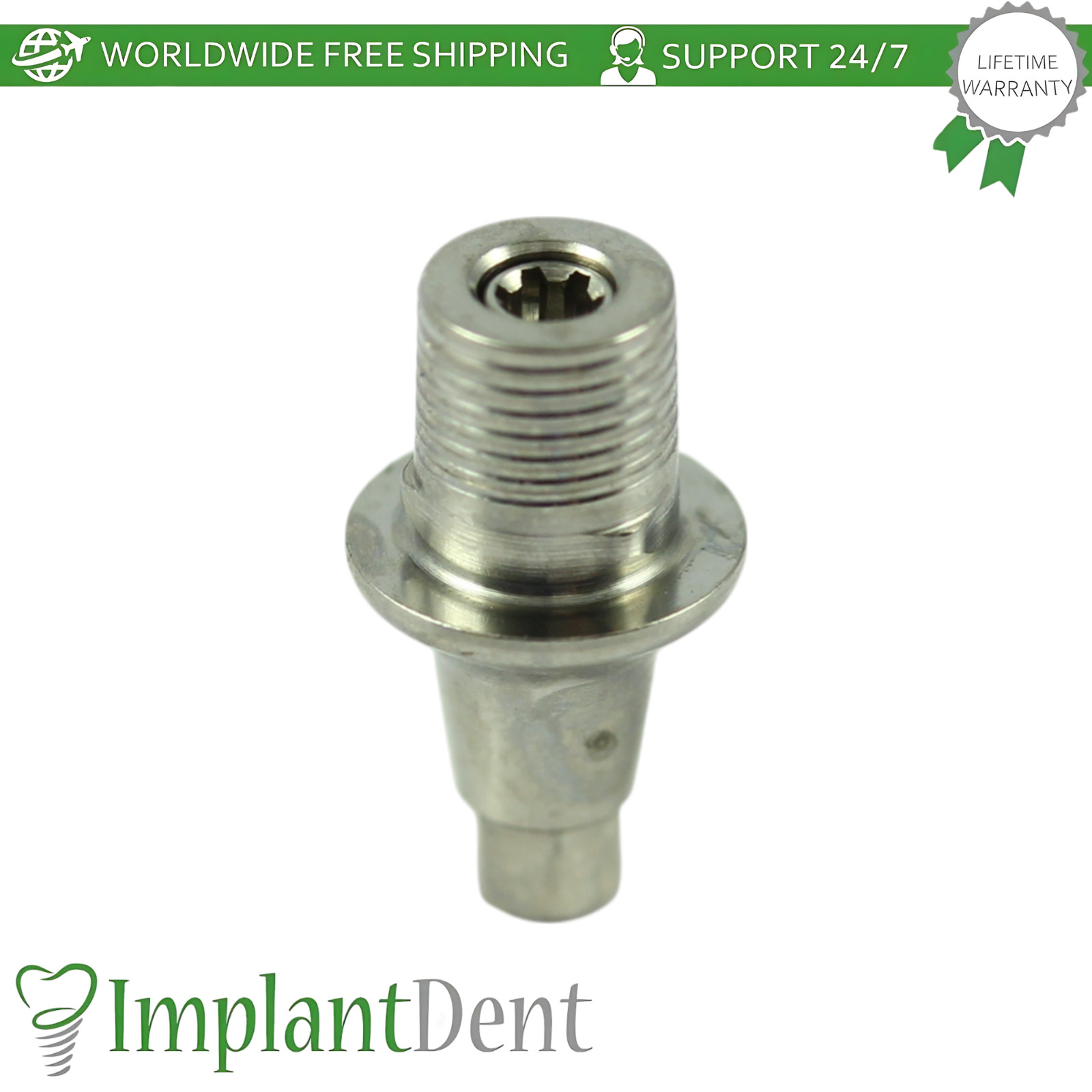 X5 Dental Prosthetic Ø5.5mm Diameter Titanium Base Neodent GM Compatible