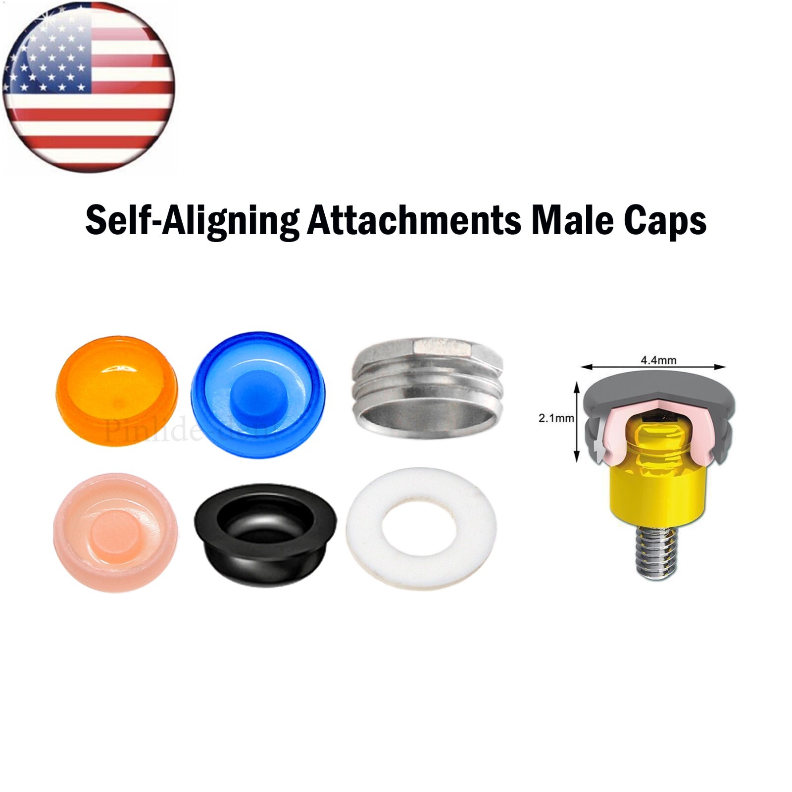 US Locator Remove Core Tool Implant Retention Caps Set Insertion Extraction Tool