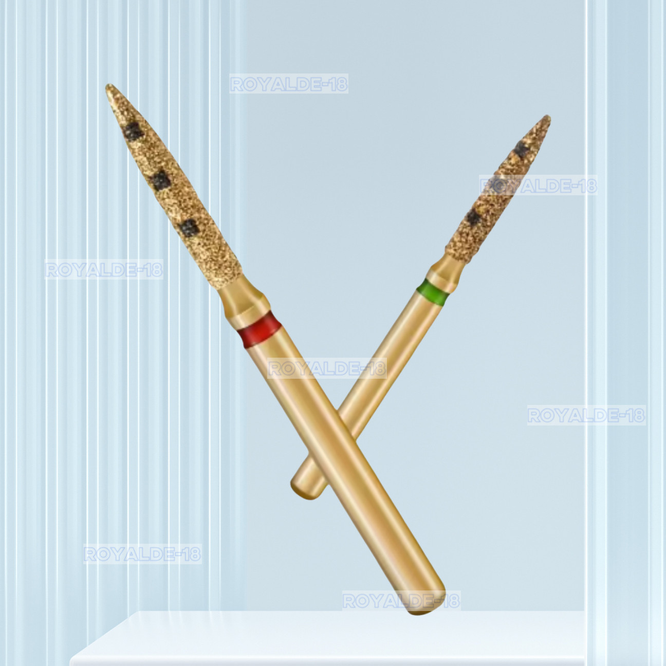 Dental BOPT Preperation Burs Vertical Diamond FG7906 Oriented Technique 6pcs/kit