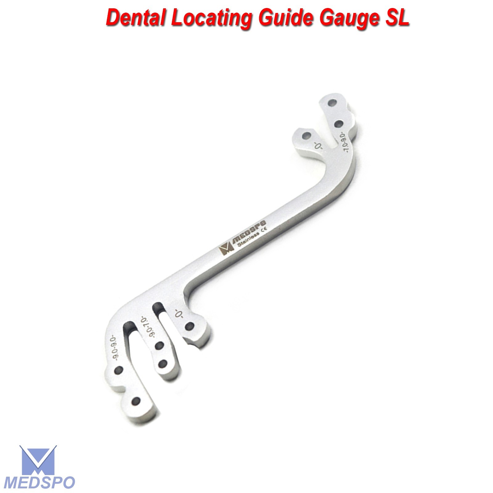 Dental Gauge Implant Locator Pin Positioning Surgical Drill Guide Oral Planting