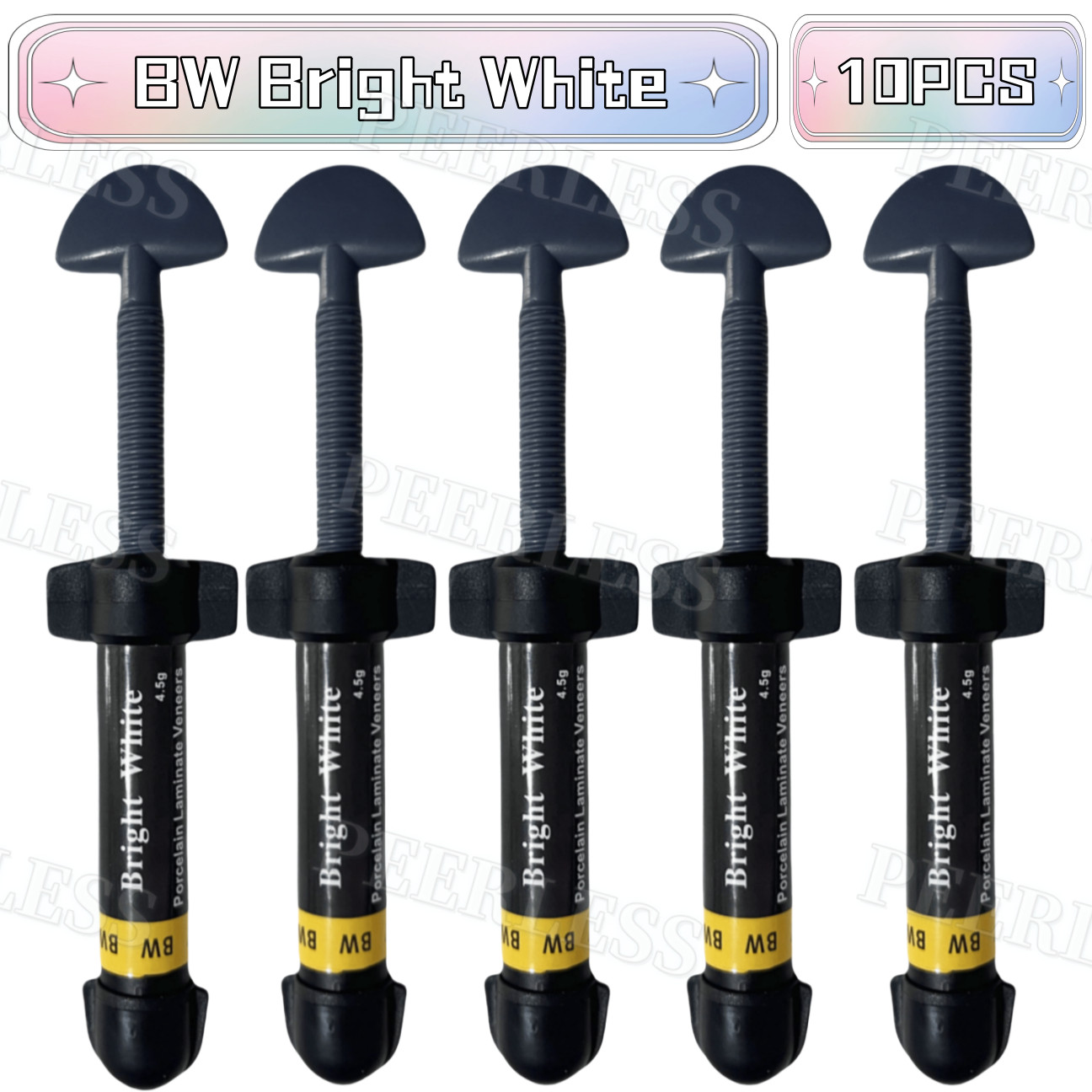 10Pcs Dental Veneer Composite Resin Whitening Veneers Bright White Aesthetic BW