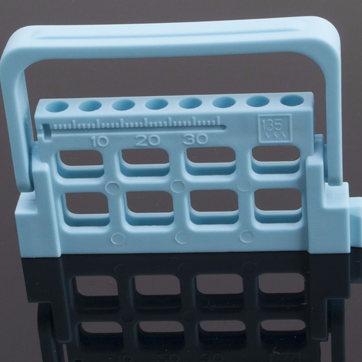 Dental Endo Guard Files Holder Ruler Autoclavable File Block Organizer 8 Hole