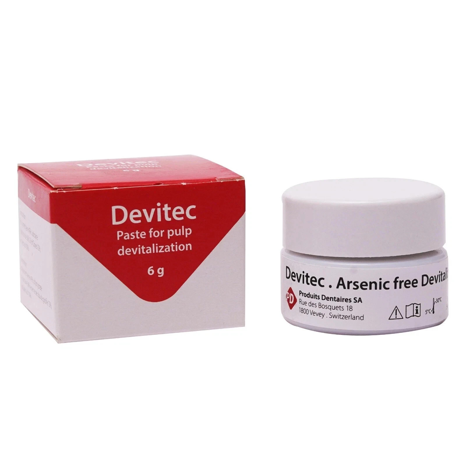 DEVITEC PD Caustinerf Pulp Devitaliser Paste 6.0 gm Same as Picture II FS