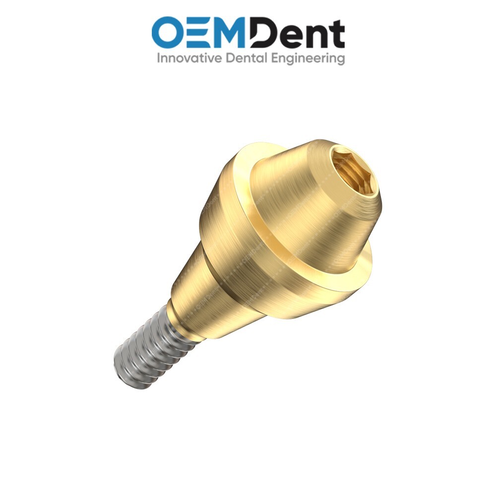Dental Straight Multi Unit 1.6mm Titanium Set NP Nobel Active®Compatible Conical