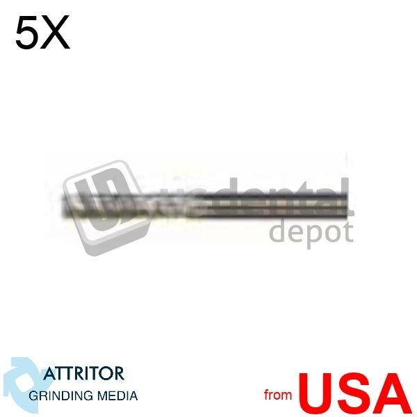 5X LOT of NK-1 – Straight Flat End Tungsten Carbide Burs Large -3/32 ( HP 114990