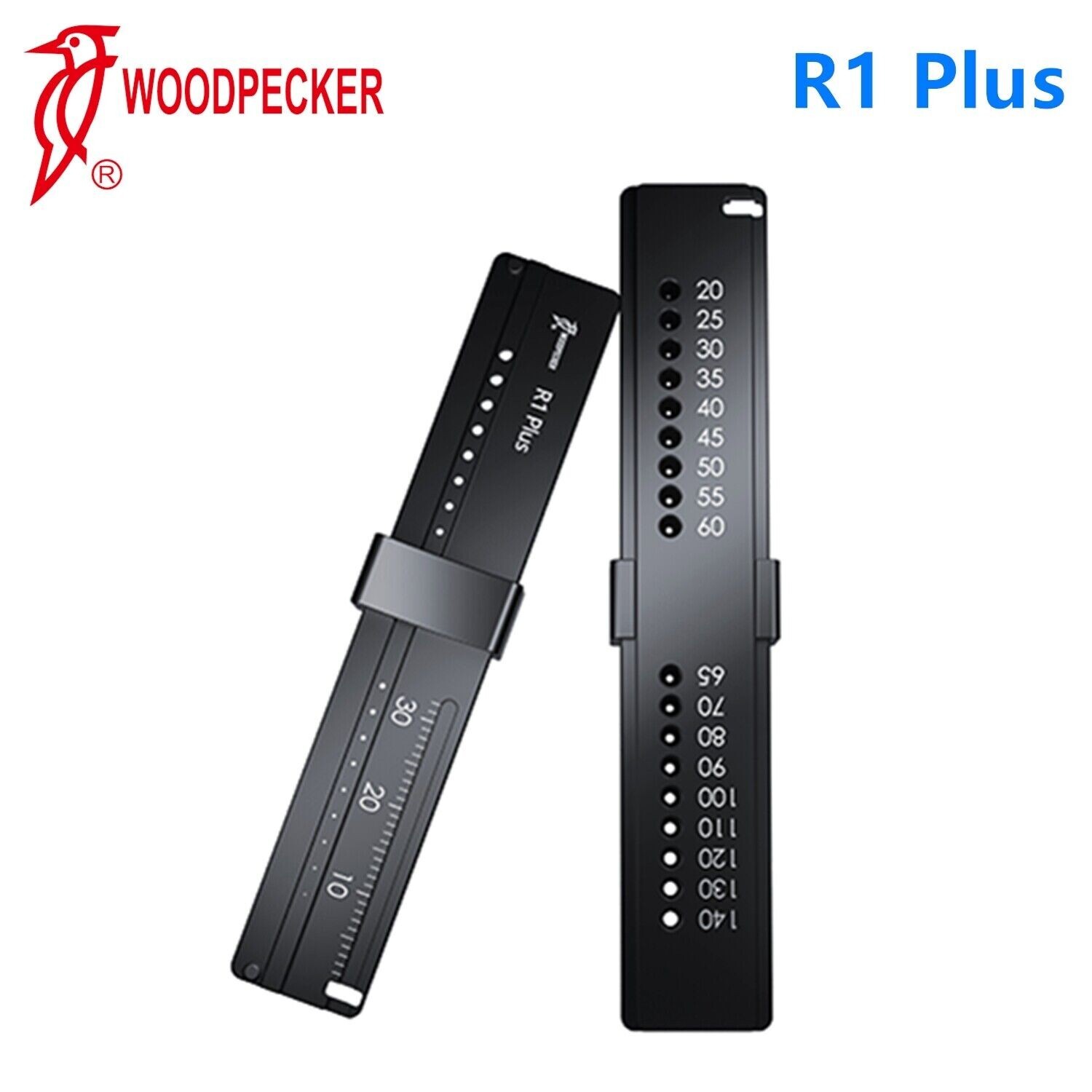 Woodpecker Gutta-percha Cutter Measuring Ruler Aluminum Alloy R1 Plus