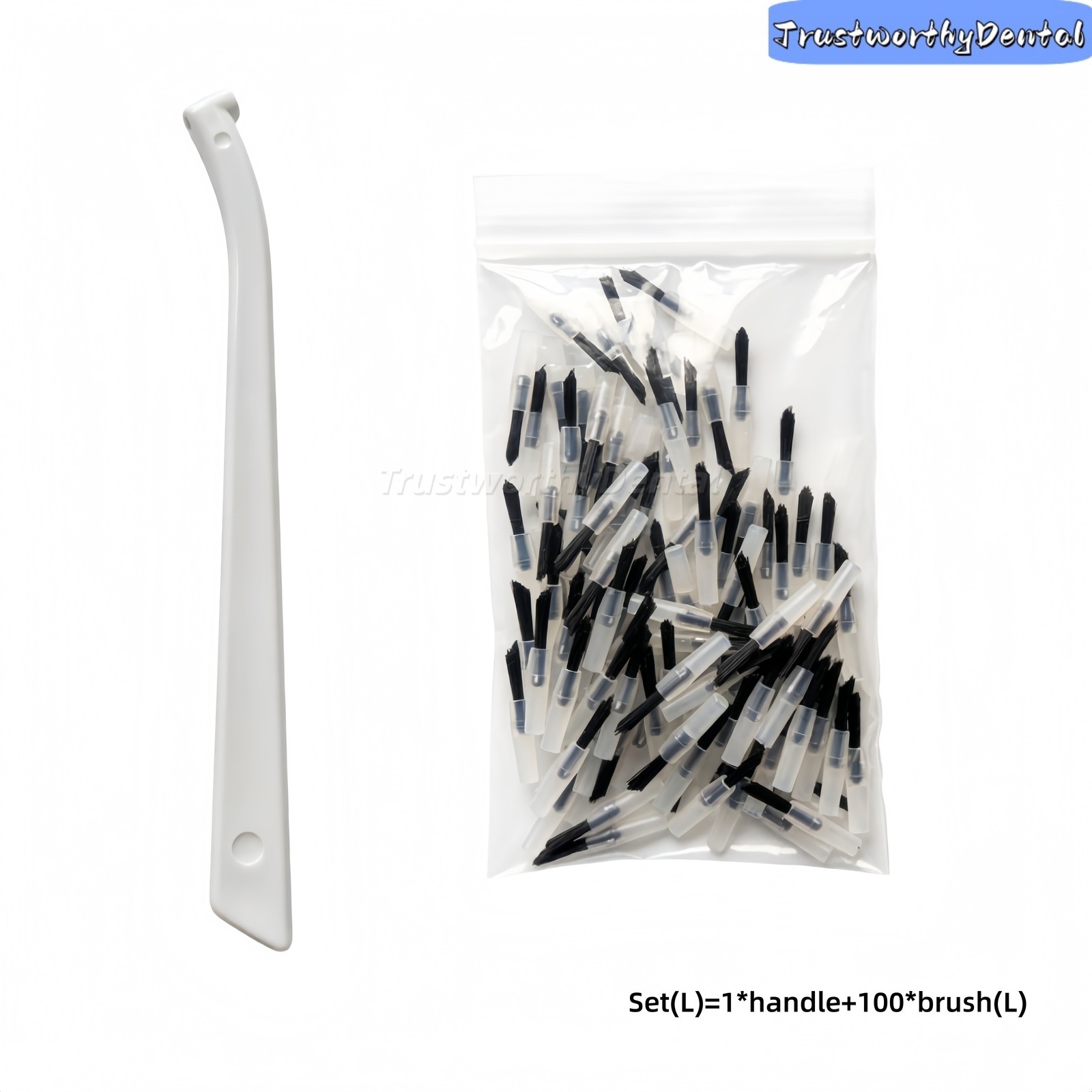 Dental Composite Brush Tips Disposable Micro Applicator Brushes Teeth Adhesive