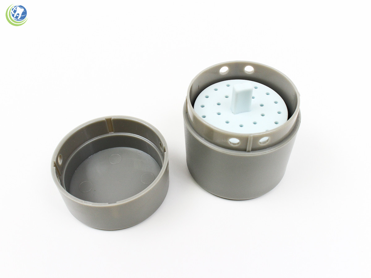 Dental Endo Sterilization Organizer Holder 26 Hole For High Speed Bur File Grey
