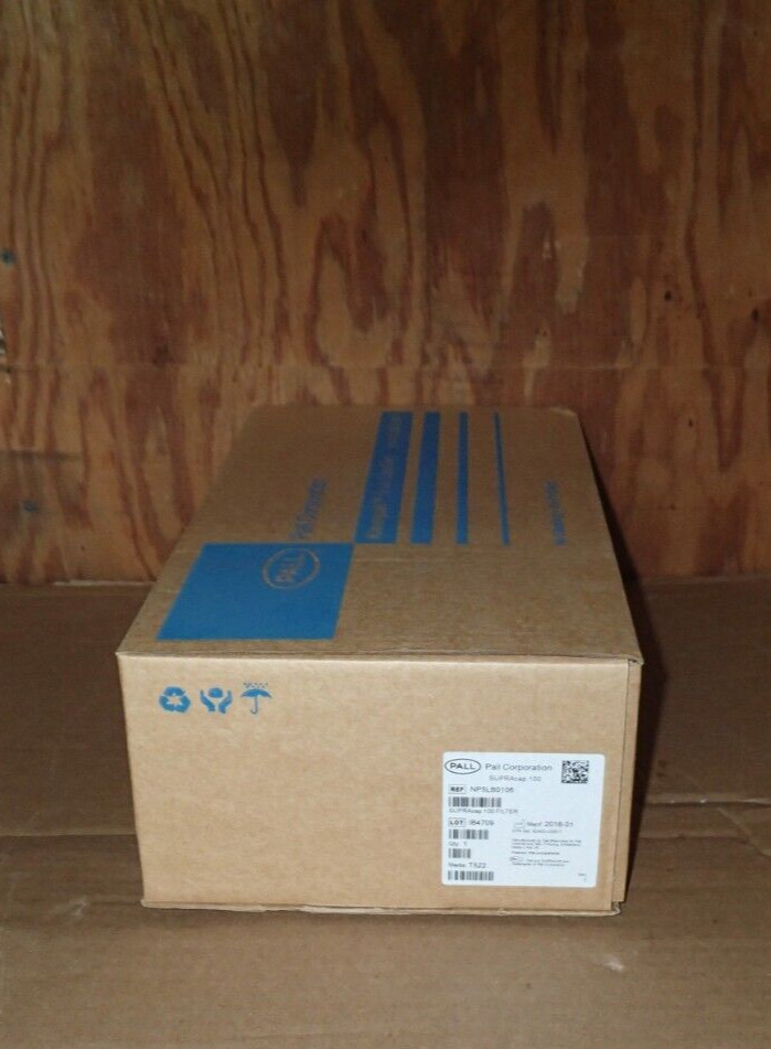 Pall Pall NP5LB0106 Supracap 100 Capsule Depth Filter MFG 2018 NEW