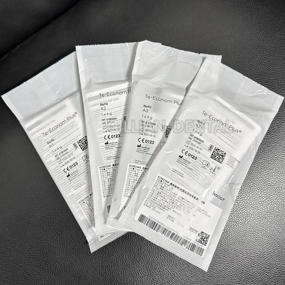 Ivoclar Vivadent Dental Light Cure Composite Resin A1/A2/A3/A3.5 TE-Econom Plus