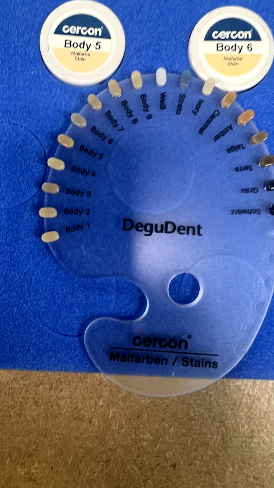 Cercon DeguDent Glaze Kit (5367363402) Missing Stain Liquid Only