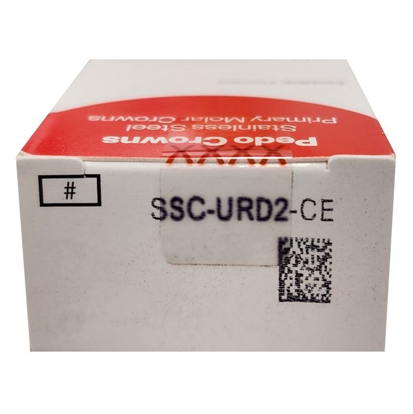 *5-Pieces* HuFriedyGroup Pedo Crowns Upper Right Primary 1st #2 Refill SSC-URD2