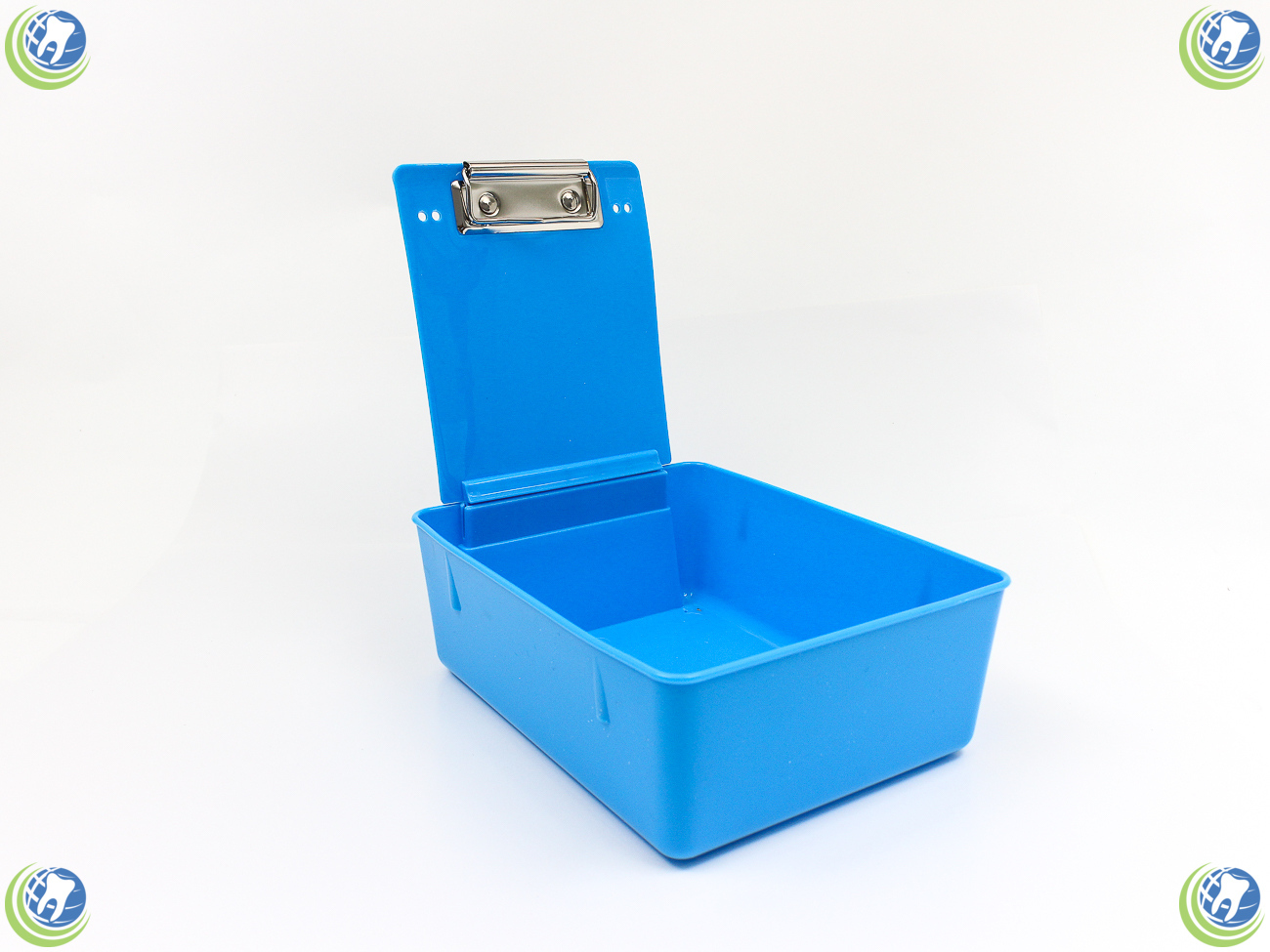 NEW DENTAL LABORATORY WORKING CASE PAN TRAY WITH CLIP HOLDER – CHOOSE COLOR