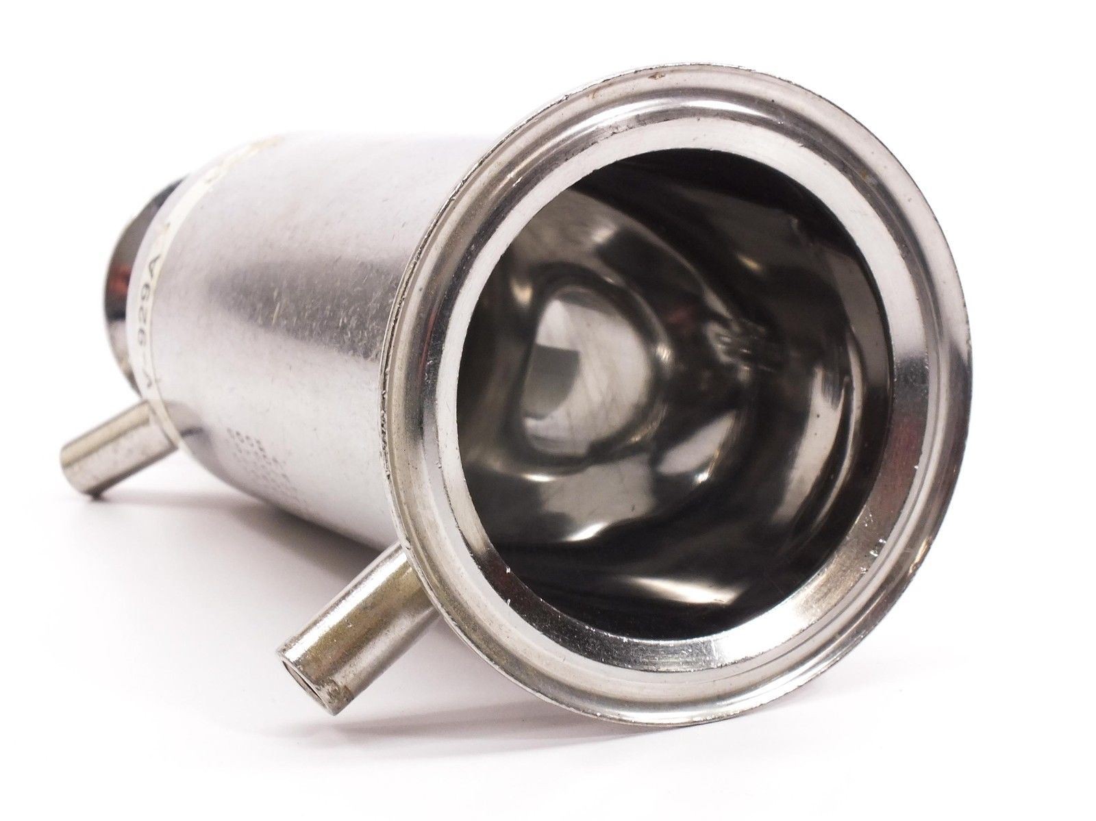 Stainless Steel In-Line Filter Housing 50mm OD / 80mm ID Ports Tri-Clamp Vacuum