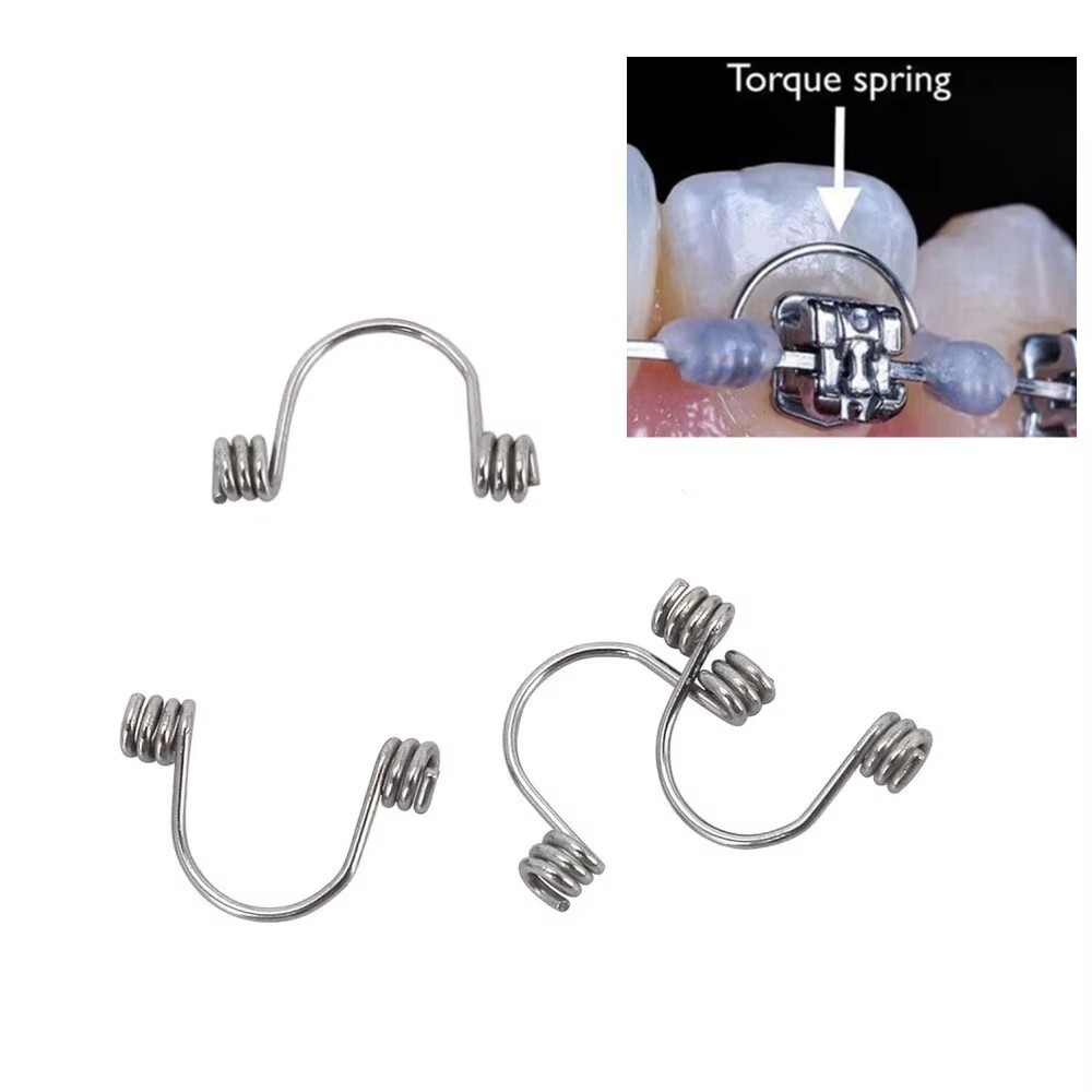 Dental Orthodontic Anterior Teeth Torquing Torque Springs Rectangular Spring SML