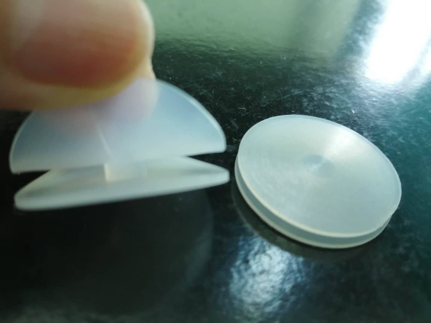 Sterilized Silicone Nasal Septal Button for Septal Perforation 10 packs
