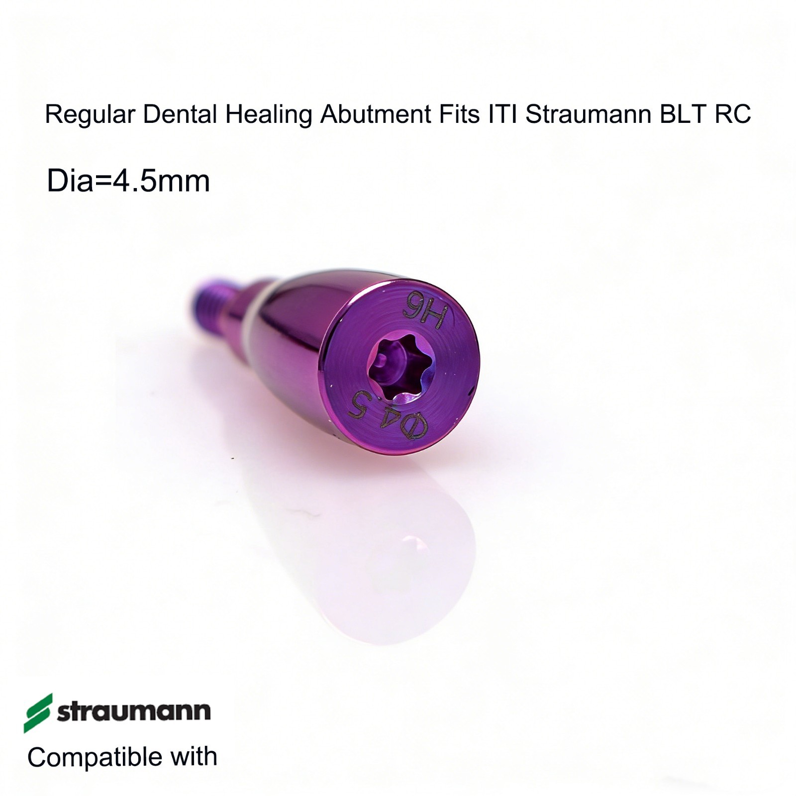 Dental Stage surgery Healing Abutment Cap Cover Screw Closure Fits ITI Straumann