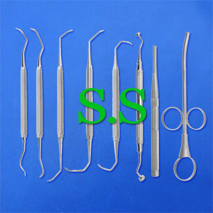 5 Set 8 Sinus Lift Instruments DENTAL Implant Dentistry, SN-701