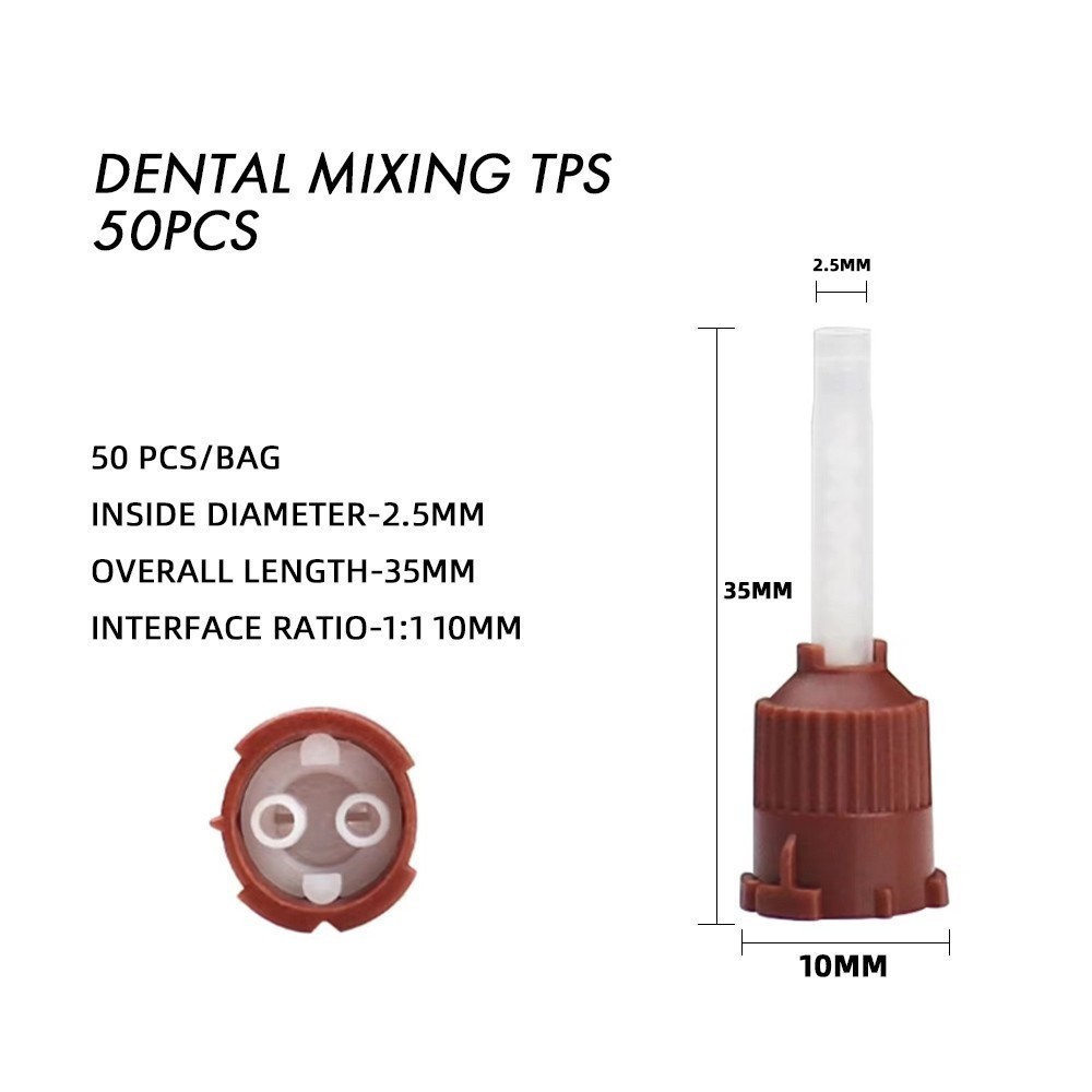 Dental Intra Oral Impression Mixing Tip For Impression Material, C&B