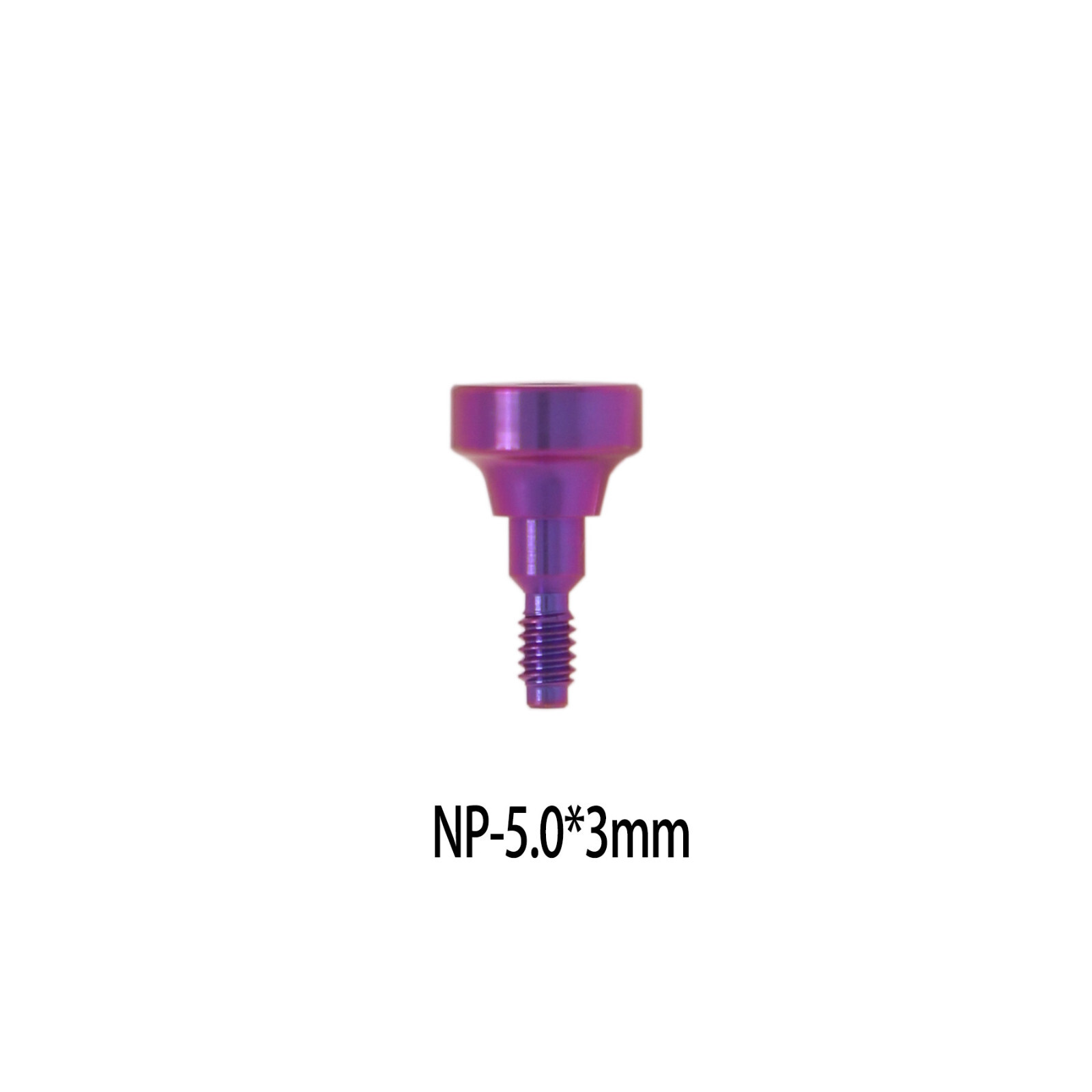 Dental Healing Abutments for Nobel Active RP NP ∅3.6/5.0/6.0 H3/5/7mm