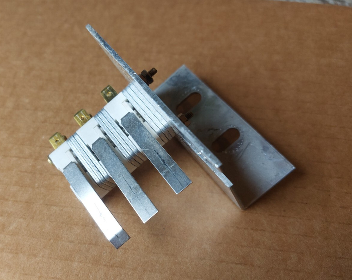 SET OF 3 Tuttnauer Main Valve Limit Switch, RPI TUS057 WITH BRACKET