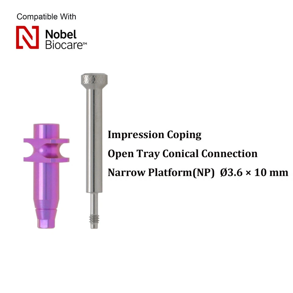 US Implant Scan Body / Analog / Transfer Coping for Nobel Biocare Active