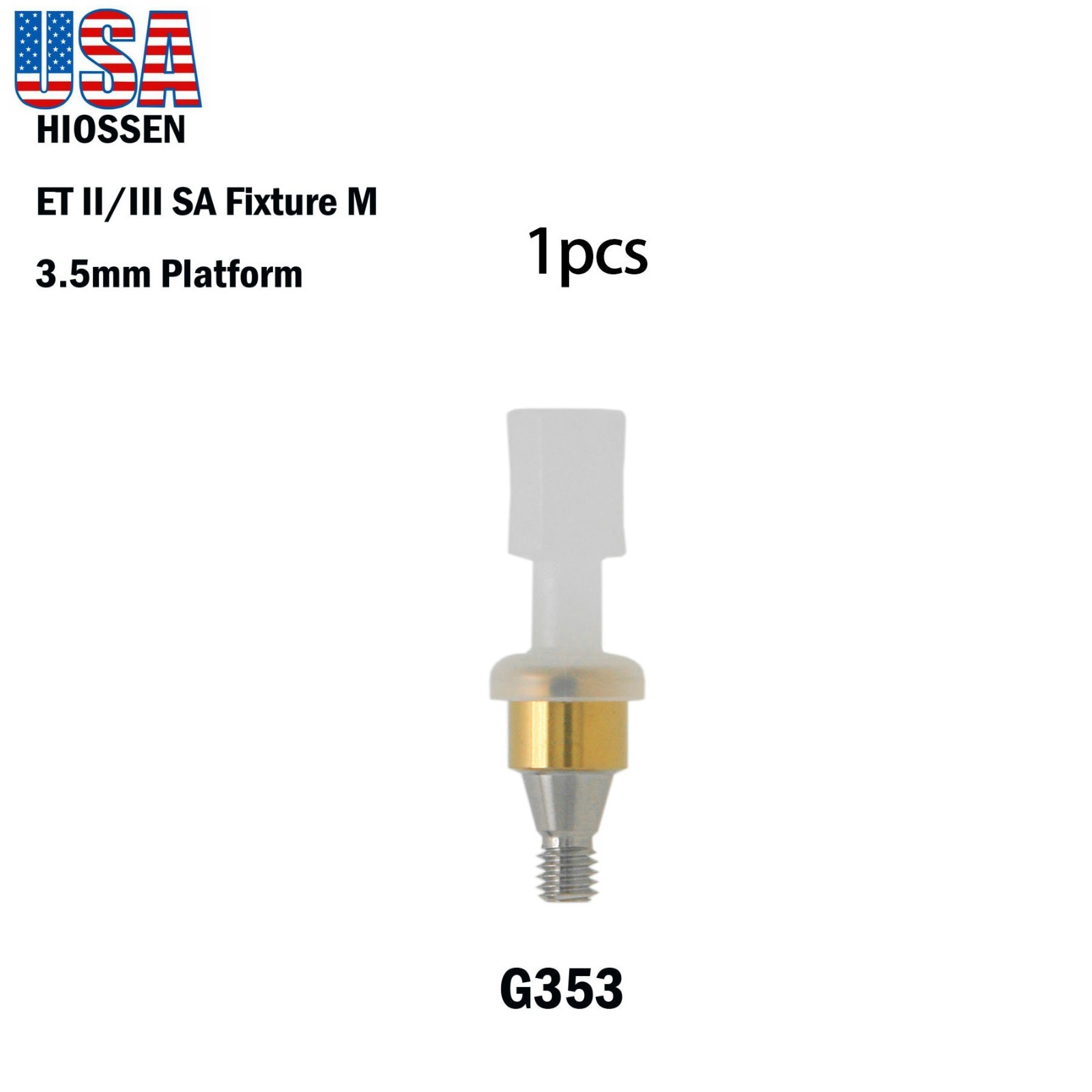 US Osstem HIOSSEN ET Mini Locator Overdenture Abutments Locator Male Cap Tools