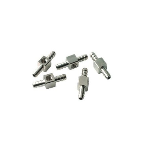 DCI 0076 1/8” Barb x 10-32 Female x 1/8” Barb T Fitting For 1/4″ O.D. tube