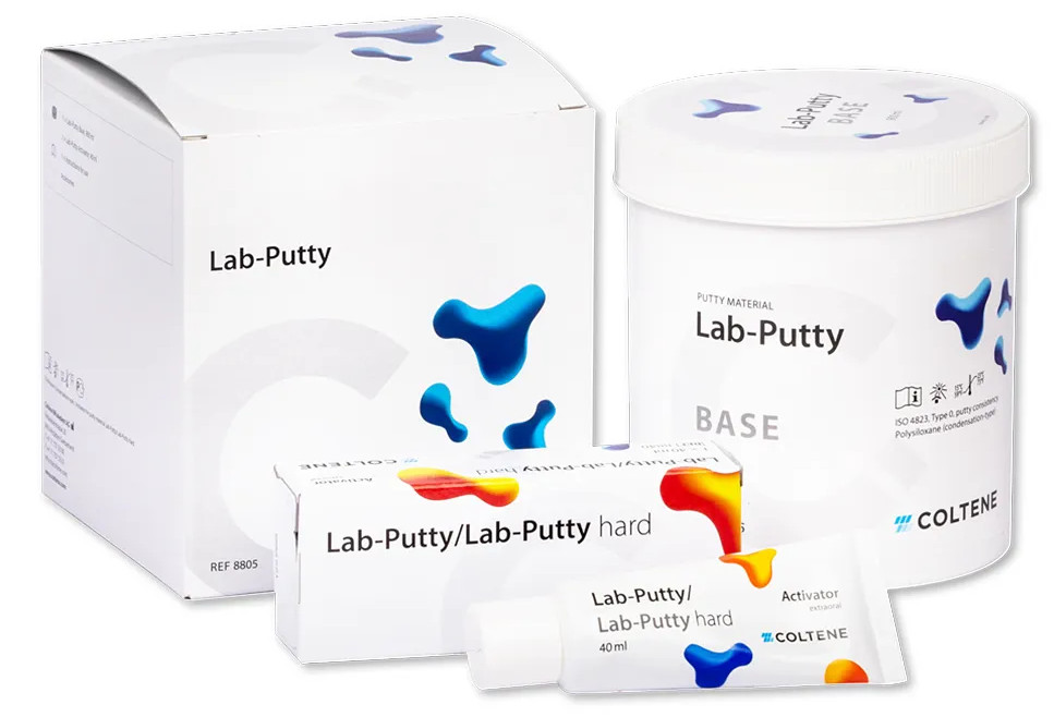 [COLTENE] LAB PUTTY COMPLETE KIT 900ml, Lab putty Activator (40 ml, 6 x 40 mL)