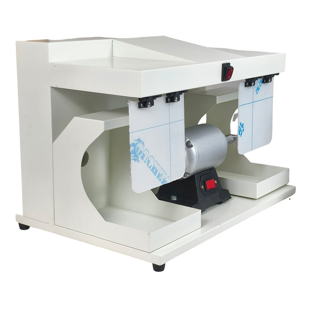 Dental Polishing Lathe Machine Bench Grinder Lab Cutting Compact Unit