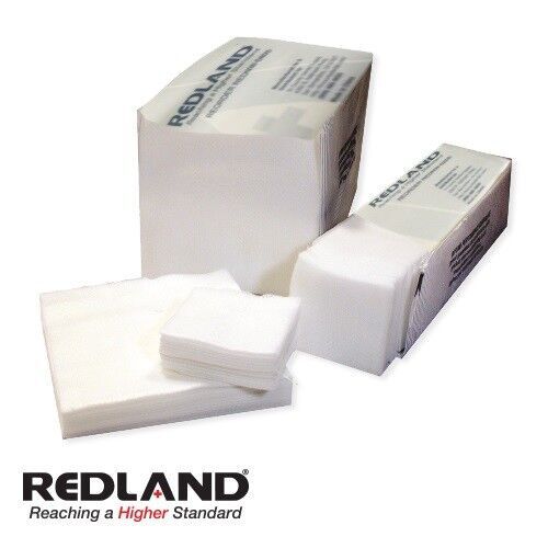 REDLAND Non-Woven Sponges Gauze (2×2) or (4×4) [select type & qty]