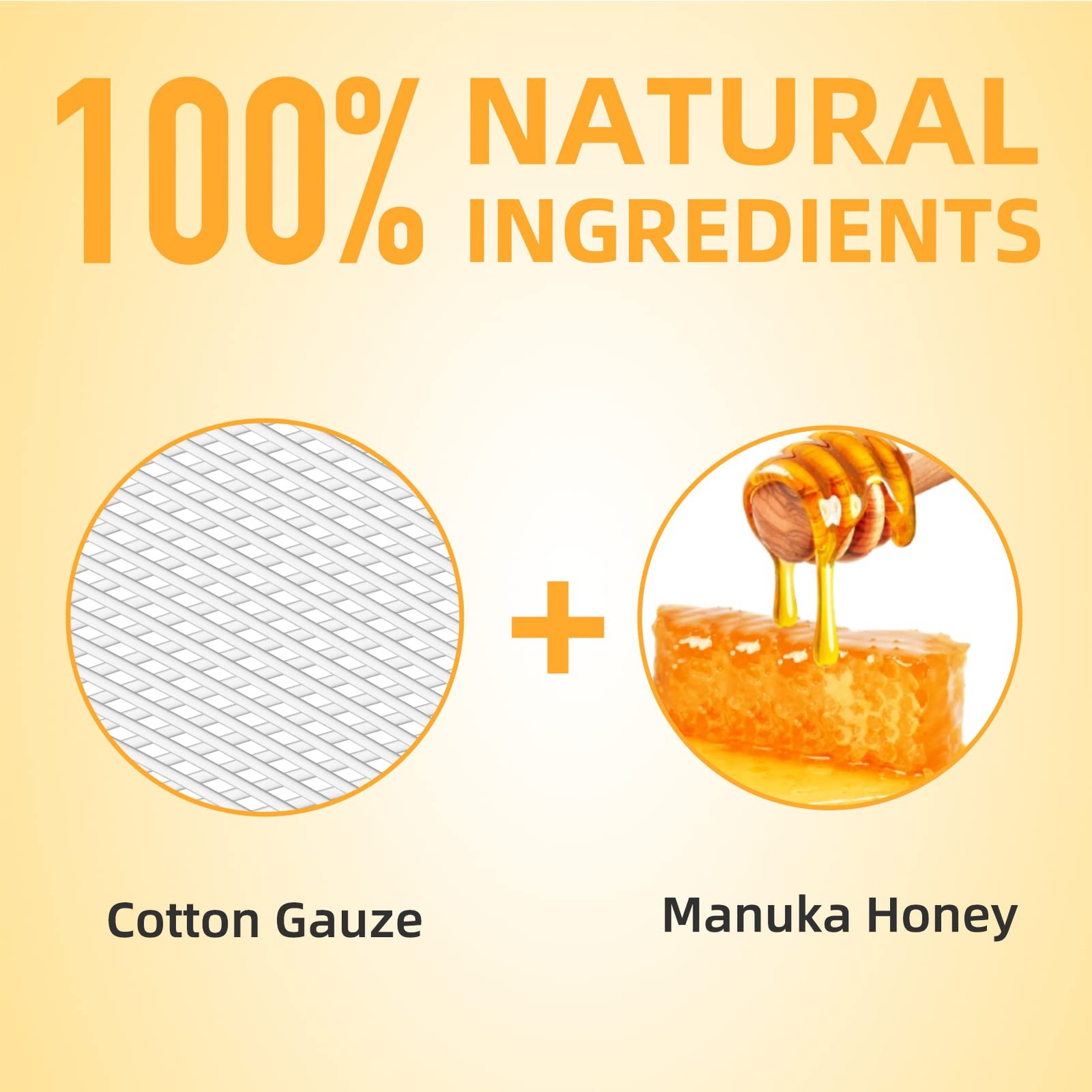 Dr. Med Manuka Honey Gauze Dressing 4″ x – 5 Pcs/Box
