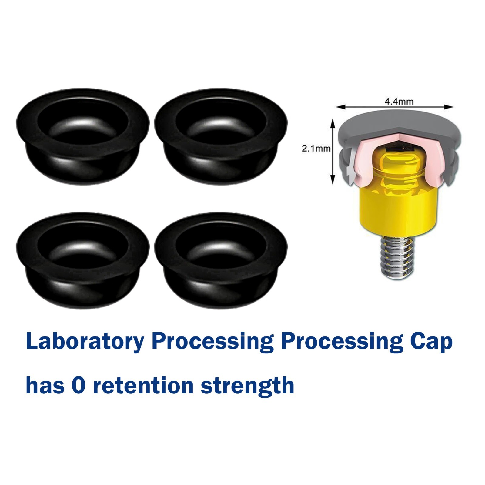 US Universal Dental Implant Retention Cap Insertion Extraction Locator Core Tool