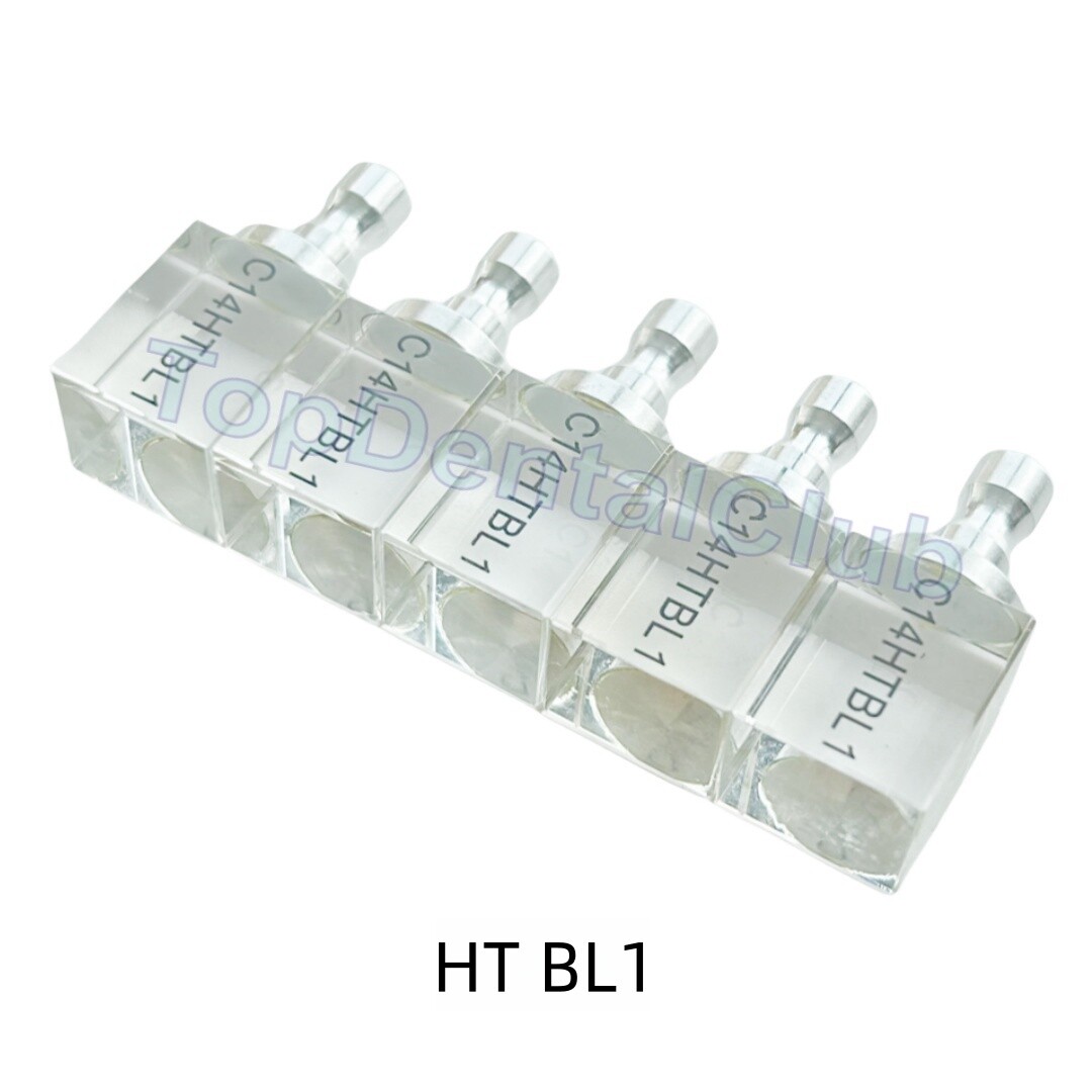 C14 HTBL Dental Crystal Blocks Glass Ceramic Zirconia Reinforced CEREC Block CAD
