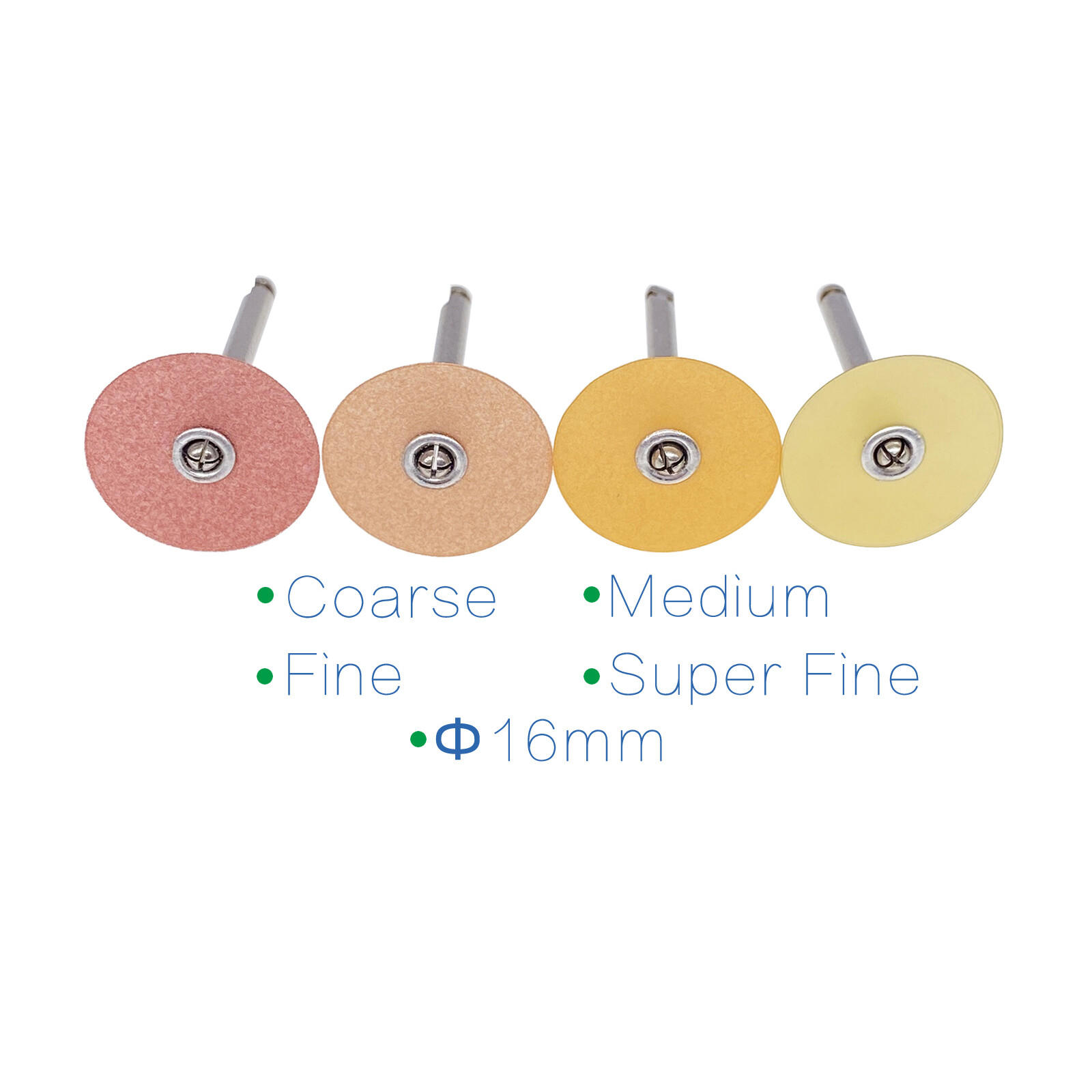 Dental Sof-Lex Soflex Contouring & Polishing All Sizes Pop-On Discs 0.63″ 16mm