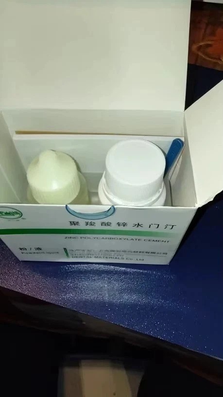 Dental Cement Tooth Repair Cavity Teeth Glue Filling Fixation Powder Liquid Set