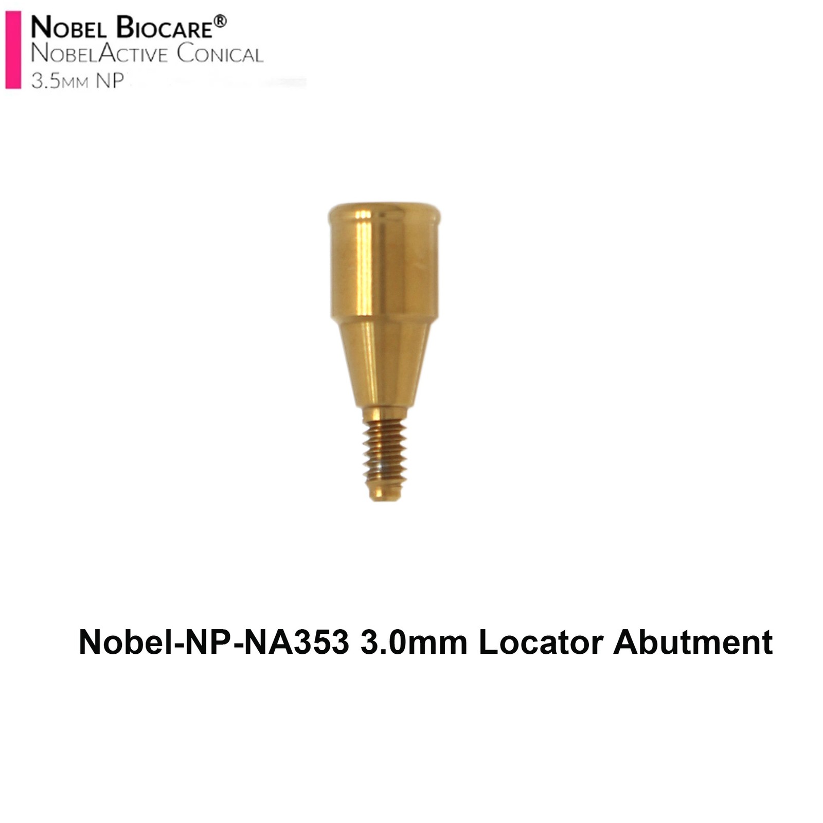 US ZEST LOCATOR Legacy Abutment NobelActive Replace CC 3.5mm NP 4.3mm RP Ti Caps