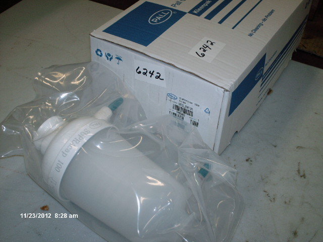 Pall Supracap100 Capsule Filter P/N NP5LB0101 1-1/2″ Flange 3 Bar G at 40C (NIB