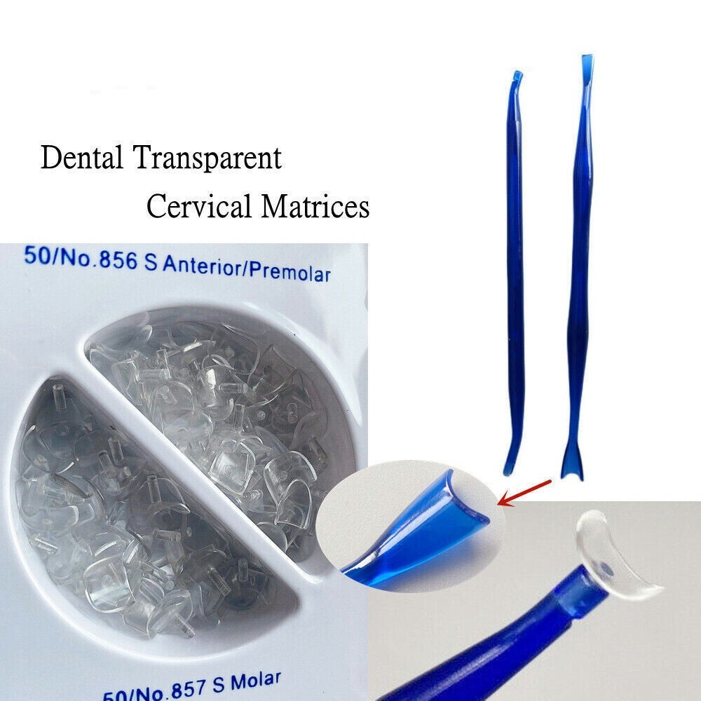 Dental Clear Matrix Composite Gingival Retractor Transparent Cervical Matrices