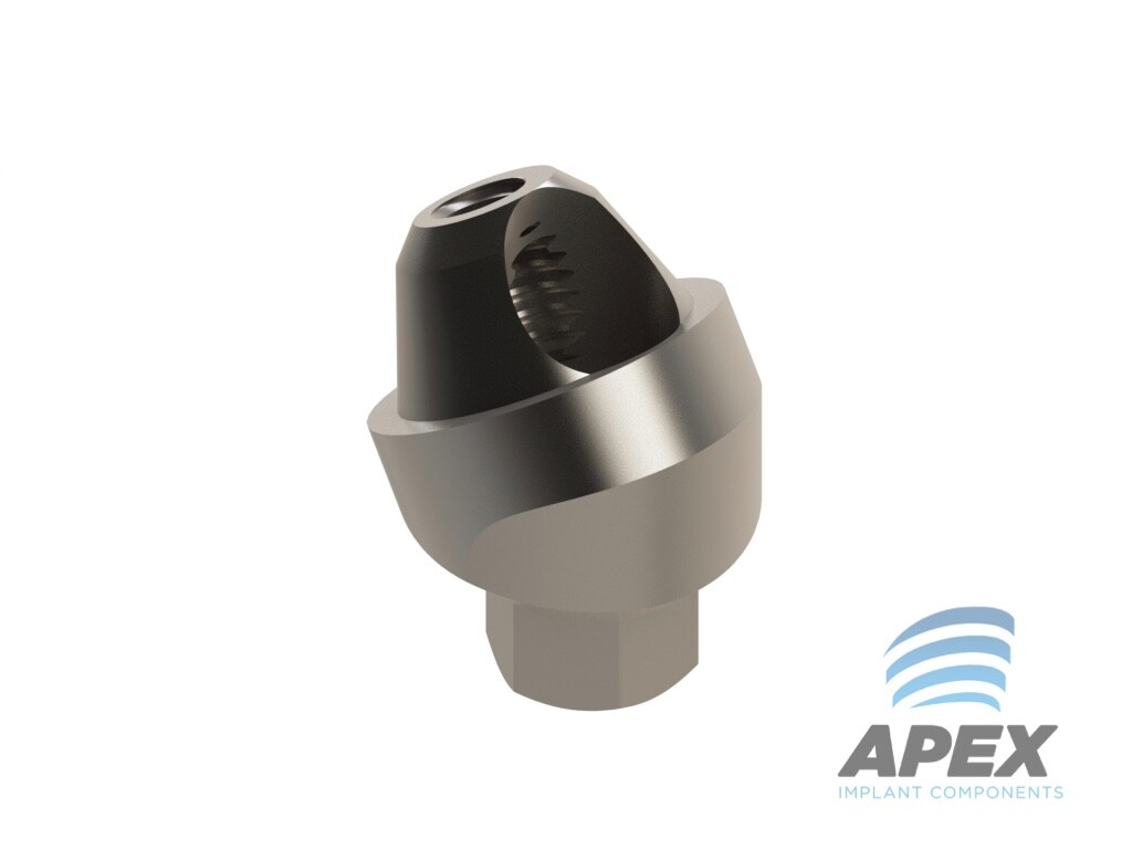 Angulated Abutment Multi Unit System 30° Titanium Dental Implant Int Hex