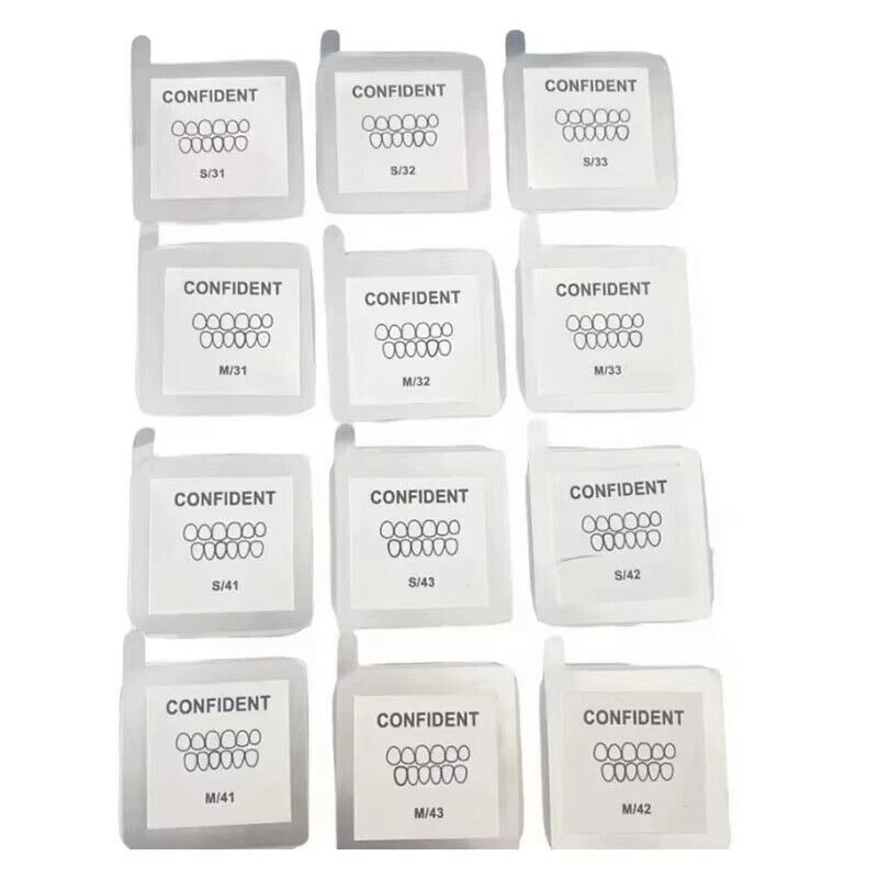 30 Sizes Resin Dental Lab Composite Light Cure Anterior Teeth Porcelain Veneers