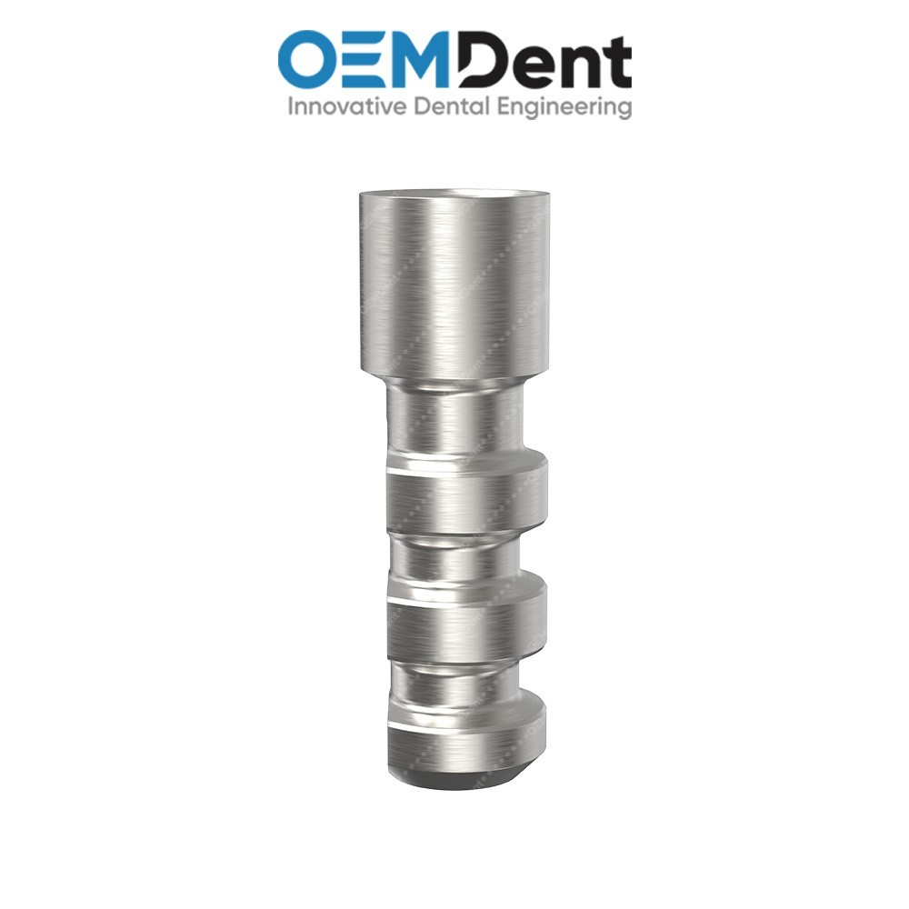 x10 Dental Fixture Analog Ø3.75mm MIS® Seven Compatible Stainless Steel Lab