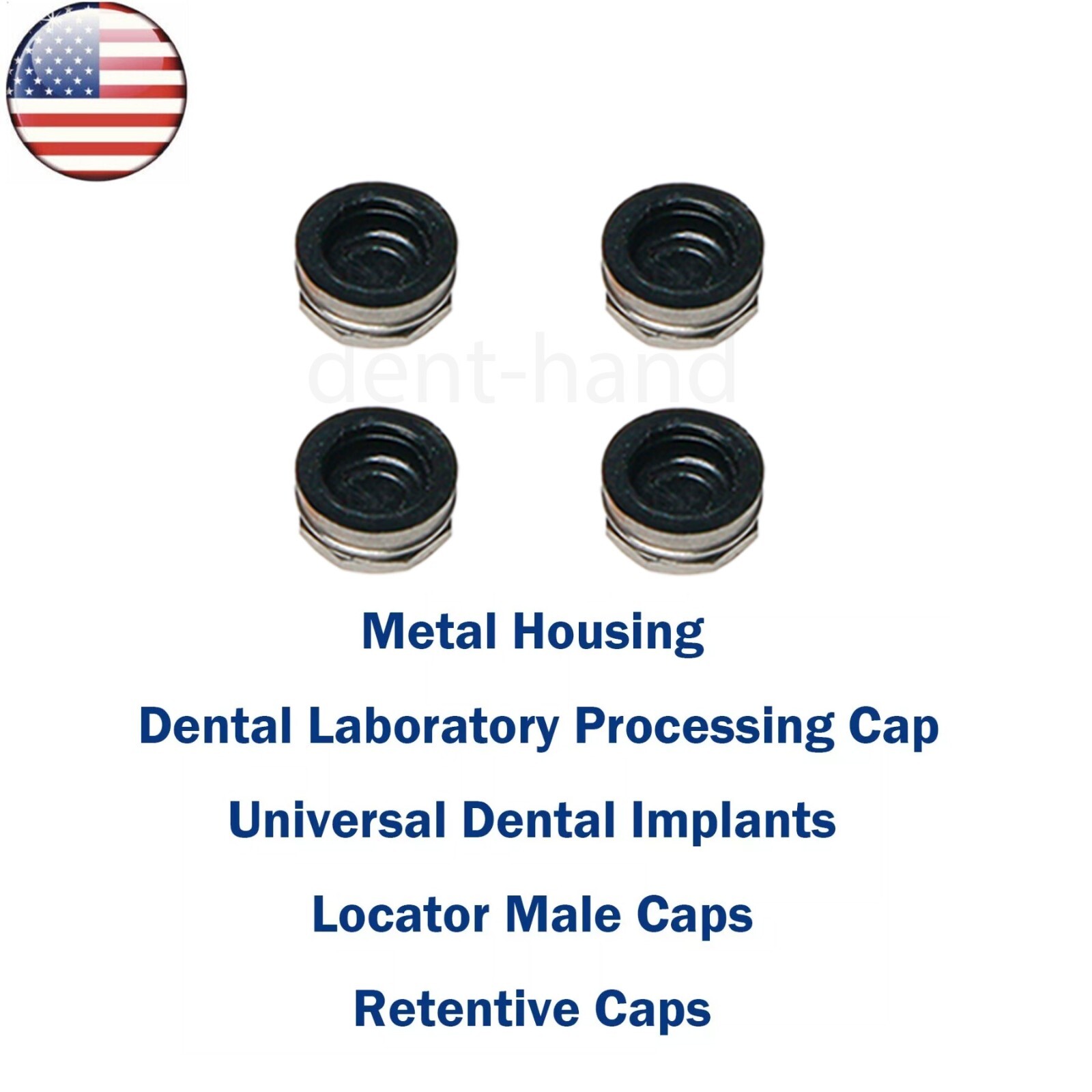 US Dental Universal Implant Retention Caps Insertion Extraction Remove Core Tool