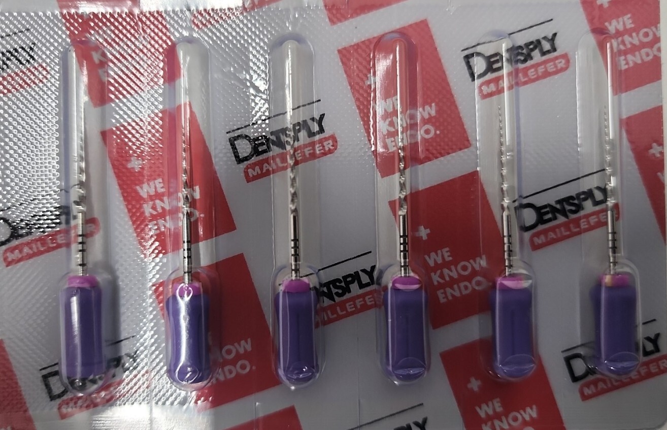 Hand Use Dental Dentsply ProTaper Universal NiTi Files 25 mm S1