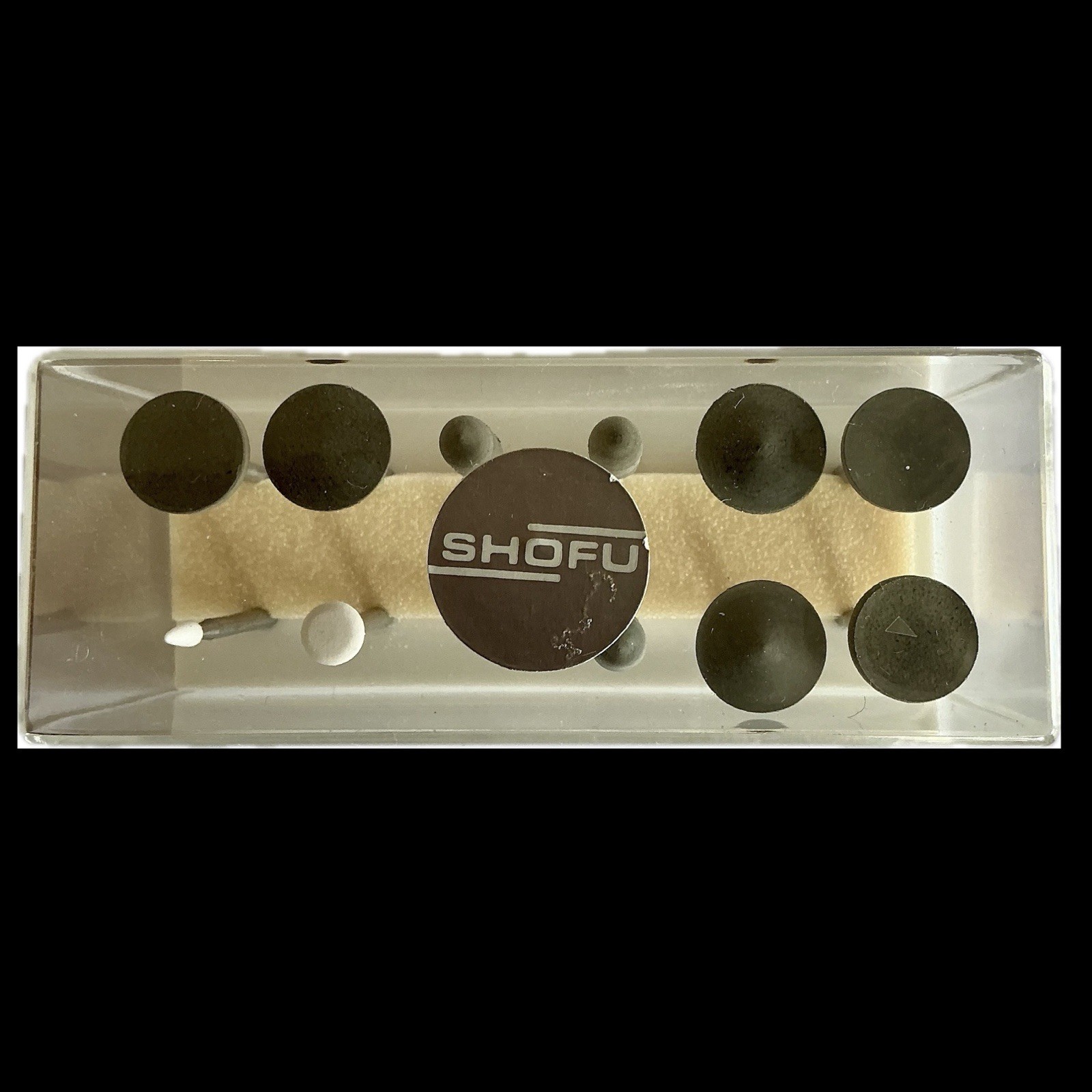 SHOFU DENTAL PORCELAIN ADJUSTMENT KIT/12 PIECE/NEW IN ORIGINAL BOX/MADE IN JAPAN